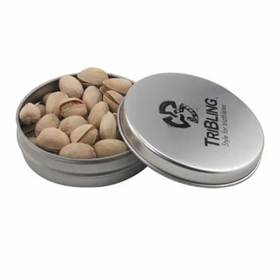 Round Tin with Pistachios - SBF2900 - Custom Coasters Now