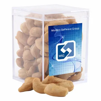 Acrylic Box with Cashews - Small - Custom Coasters Now