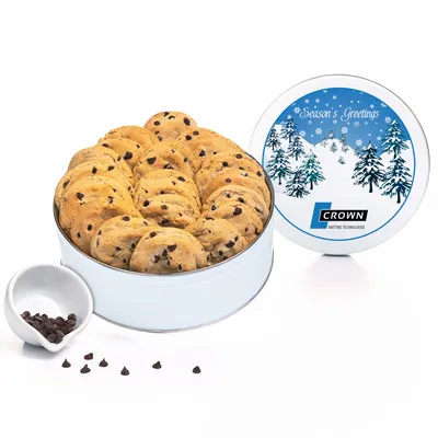 Fresh Beginnings Chocolate Chip Gourmet Cookie Tin - Custom Coasters Now