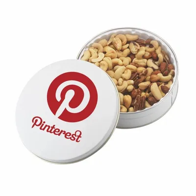 Glad Tidings Tins - Jumbo Cashews & Deluxe Mixed Nuts - Custom Coasters Now