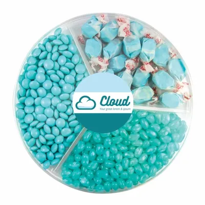 Large Shareable Acetate with Candy by Color Mix - Custom Coasters Now