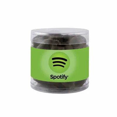 Round Acetates - Dark Chocolate Mini Pretzels - Custom Coasters Now