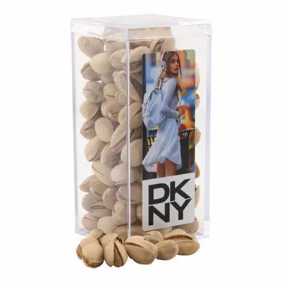 Acrylic Box with Pistachios - Medium - Custom Coasters Now