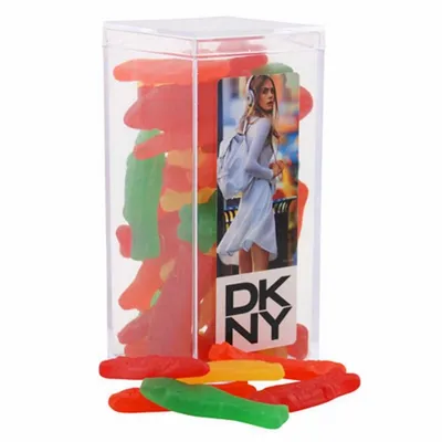 Acrylic Box with Swedish Fish - Medium - Custom Coasters Now