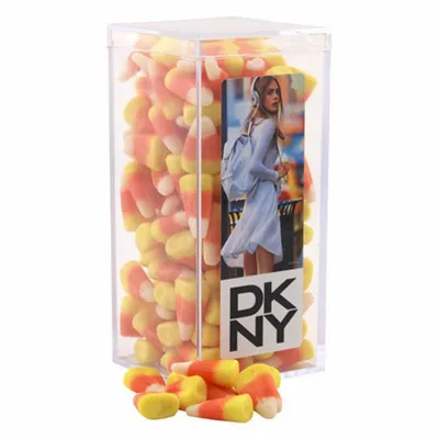 Acrylic Box with Candy Corn - Medium - Custom Coasters Now