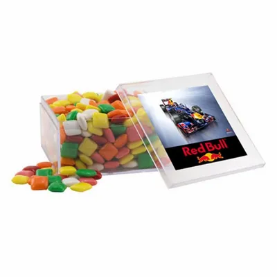 Acrylic Box with Mini Chicklets - Large - Custom Coasters Now