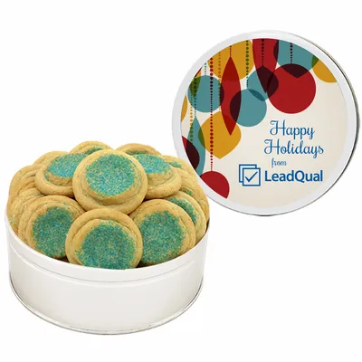 Fresh Beginnings Gourmet Sugar Cookie Tin - Custom Coasters Now