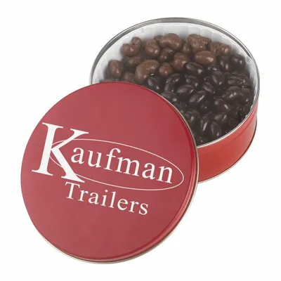Collector Tins - Dark Choc Almonds & Milk Choc Cashews - Custom Coasters Now