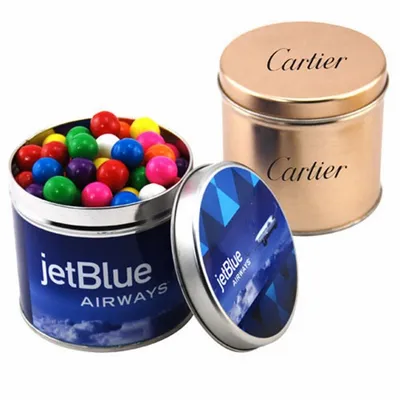 Round Tin with Gumballs - SBF4100 - Custom Coasters Now