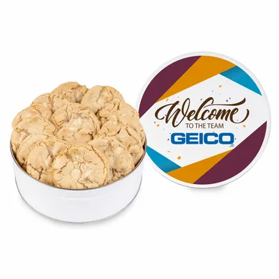 Fresh Beginnings Macadamia Nut Cookie Tin - Custom Coasters Now