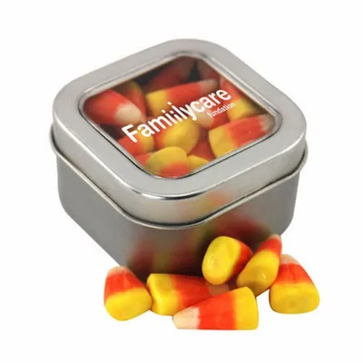 Window Tin with Candy Corn - SBF2500 - Custom Coasters Now