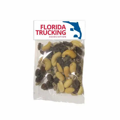 Small Header Bags - Raisin Nut Trail Mix - Custom Coasters Now
