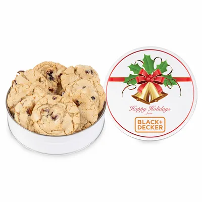 Fresh Beginnings Cranberry Cookie Tin (Small) - Custom Coasters Now