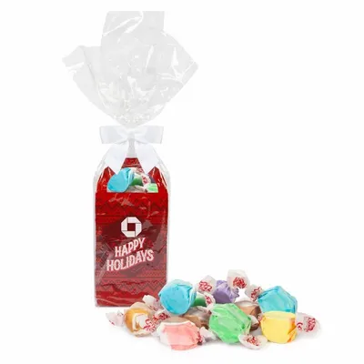 Holiday Gift Tote with Salt Water Taffy - Custom Coasters Now
