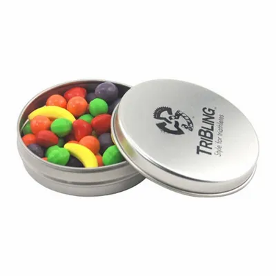 Round Tin with Runts 2" - Custom Coasters Now
