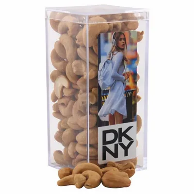 Acrylic Box with Cashews - Medium - Custom Coasters Now