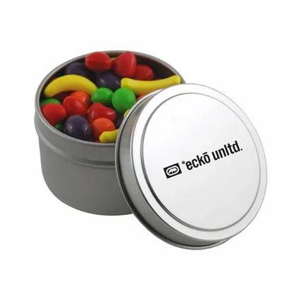 Round Tin with Runts 1" - Custom Coasters Now