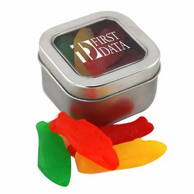 Window Tin with Swedish Fish - SBF2500 - Custom Coasters Now