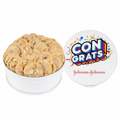 Fresh Beginnings Double Chip Cookie Tin (Large) - Custom Coasters Now