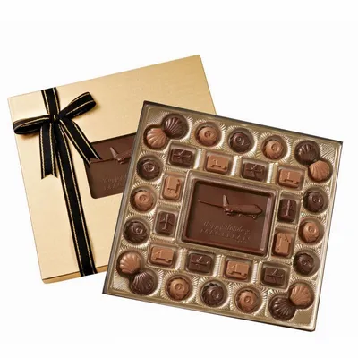 Classic Custom Chocolate Delights Gift Box - Custom Coasters Now