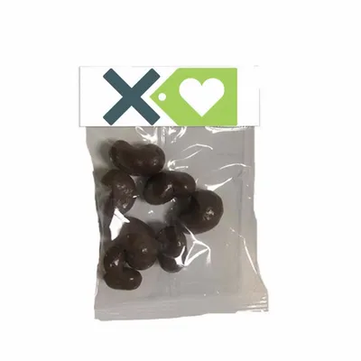 Small Header Bags - Milk Chocolate Cashews - Custom Coasters Now