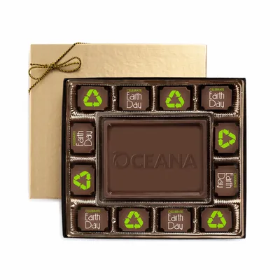 Earth Day Custom Chocolate Box - Custom Coasters Now