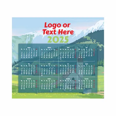 Mountain Scenery Mouse Pad