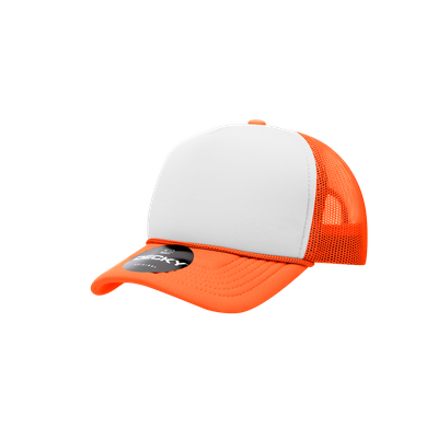 Orange/White/Orange - Custom Coasters Now