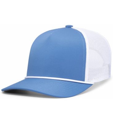 Ocean Blue/White/Ocean Blue - Custom Coasters Now