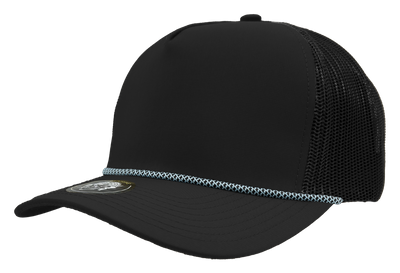 Black-Light Blue Chainlink Rope - Custom Coasters Now