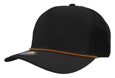 Black-Orange Chainlink Rope - Custom Coasters Now