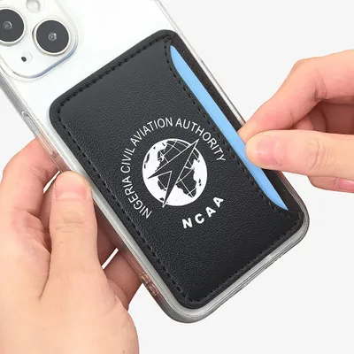 Leather Phone Wallet with Side Slit - Custom Coasters Now