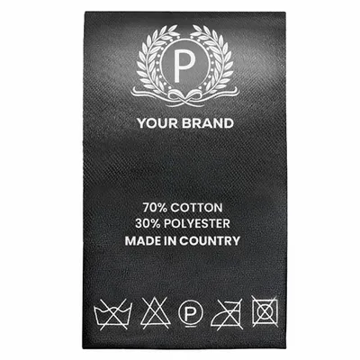 Printed Care Labels - Custom Coasters Now