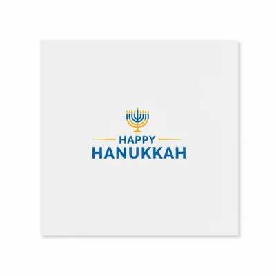 Hanukkah Napkins - Custom Coasters Now