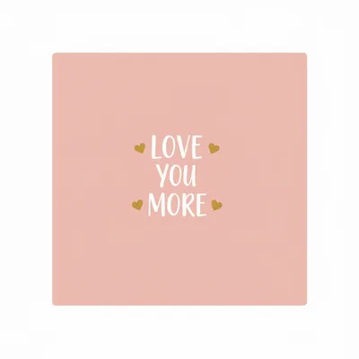 Valentines Napkins - Custom Coasters Now