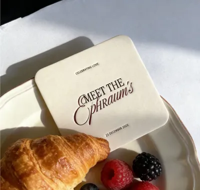 Absorbent Paper Debossed - Custom Coasters Now