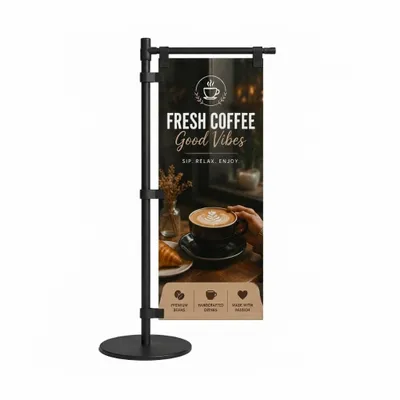Polyester Mini Desk Flag - Custom Coasters Now