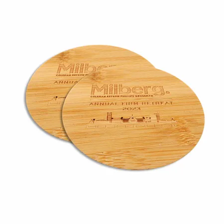Custom Bamboo Coasters Wholesale - Custom Coasters Now