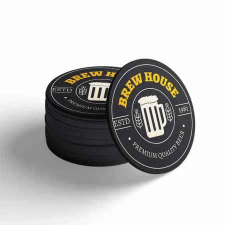 Custom Bar Coasters In Bulk - Custom Coasters Now