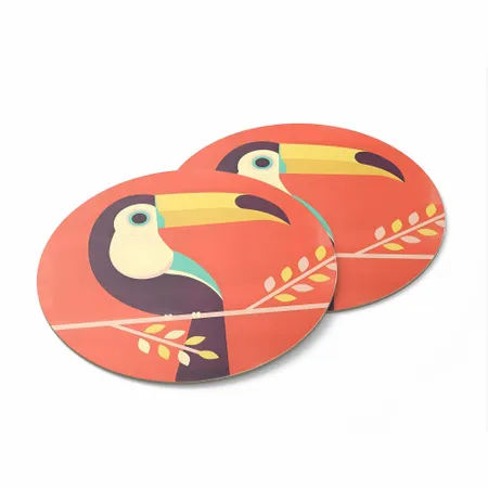 Custom Bird Coasters - Custom Coasters Now