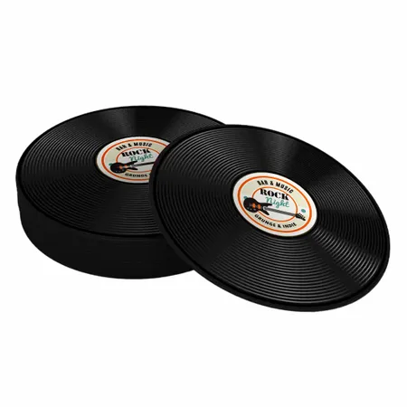 Custom Black And White Coasters - Custom Coasters Now