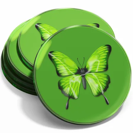 Custom Butterfly Coasters - Custom Coasters Now