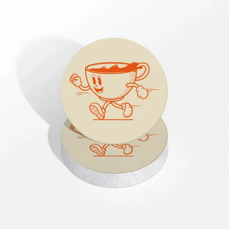 Custom Coffee Coasters - Custom Coasters Now