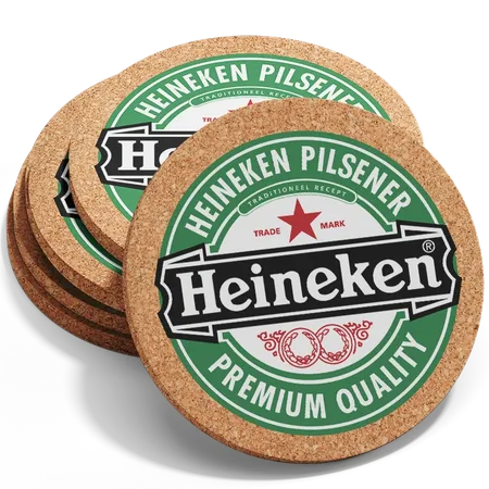Custom Cork Coasters - Custom Coasters Now
