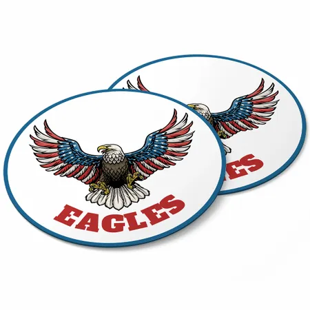 Custom Eagles Coasters - Custom Coasters Now