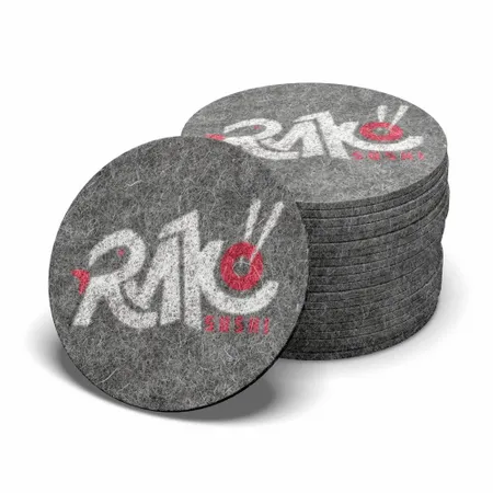 Custom Felt Coasters - Custom Coasters Now