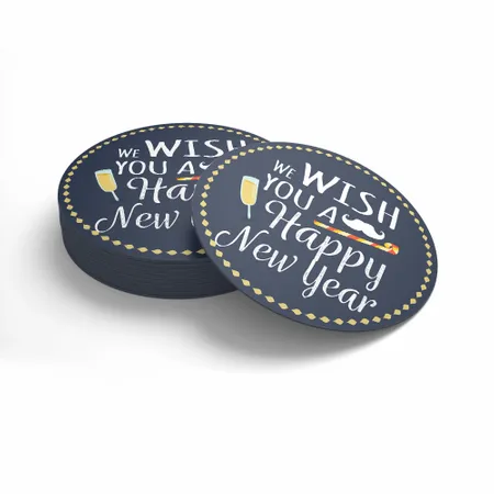 Custom Fiesta Coasters - Custom Coasters Now