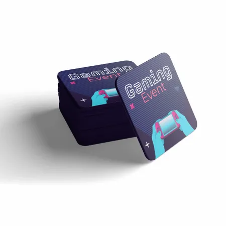 Gaming Coasters - Custom Coasters Now