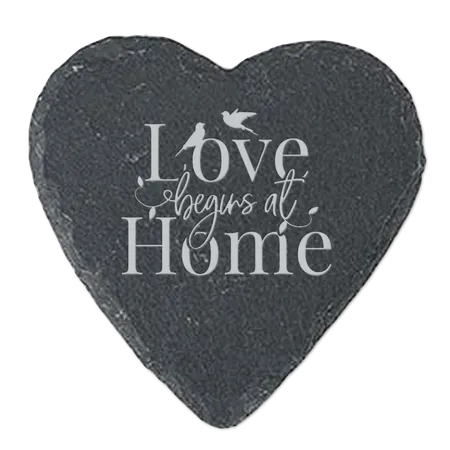 Custom Heart Coasters - Custom Coasters Now
