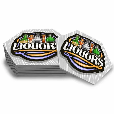 Custom Hexagon Coasters - Custom Coasters Now